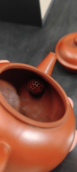 暫停下標~1310b00@3 1968年外貿局原礦大紅袍朱泥壺200cc | Yahoo拍賣