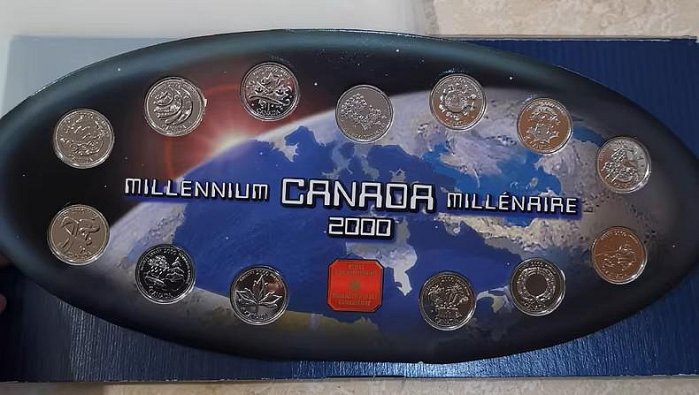 2000年加拿大千禧年紀念幣全套組