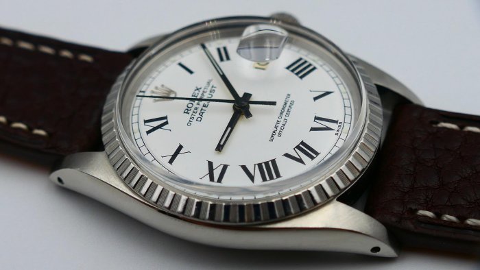 【美好時光】停產逸品ROLEX 1603罕見buckley印刷大羅馬面盤美品！RSC洗油保養完成！（ 1601 16014 16234參考）