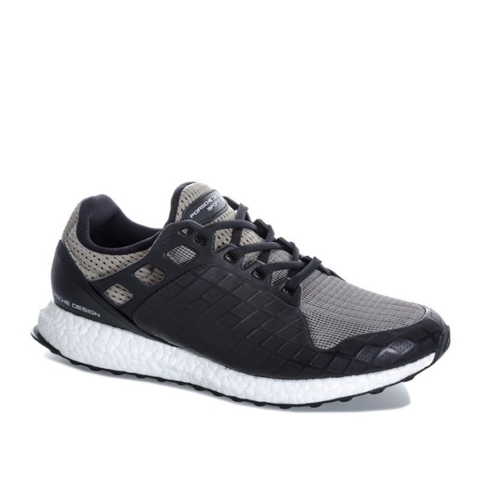 adidas gazelle silver green womens Porsche Design W Endurance Boost Sneaker Shoes - Black/Black/Light Gre main image 1