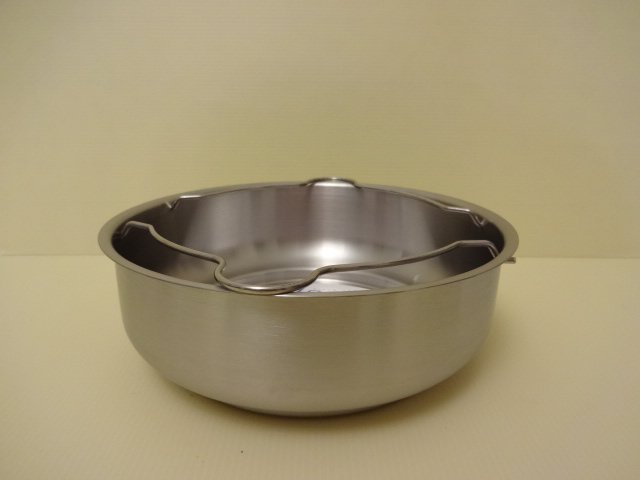 ((廚之坊Linox))多功能304不鏽鋼蒸盤21CM(深型)附把手