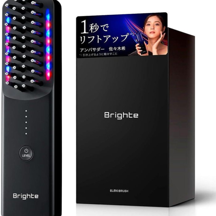 Brighte ELEKI BRUSH (S) 美顔器　週末セール Brighte Elish Brush 美顔器佐々木希 リフトアップ 電気ブラシ