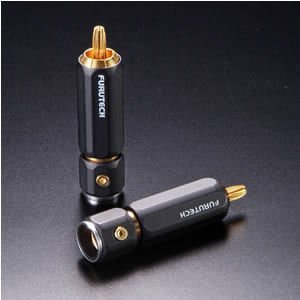 紅騰音響]日本Furutech FP-101(G) 鍍金鋼絲RCA端子接頭(另有FP-106R