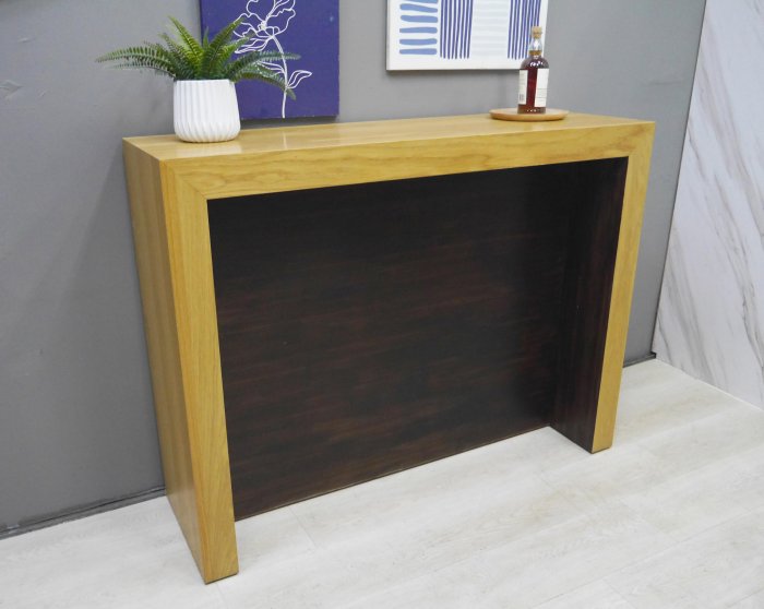 【台北二手家具】百豐悅 新北二手傢俱-二手 高腳桌 木紋色 146公分 吧台桌 餐桌 咖啡桌 汐止二手家具 士林二手家具