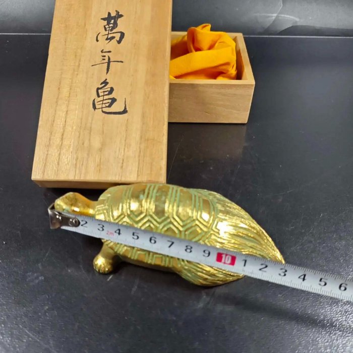 日本名工富永直樹作萬年龜文鎮| Yahoo拍賣