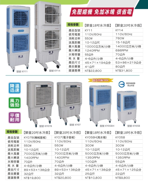 獅皇48吋DC圓形變頻送風機D48P6ER 涼夏扇電扇涼風扇大型送風扇工業扇