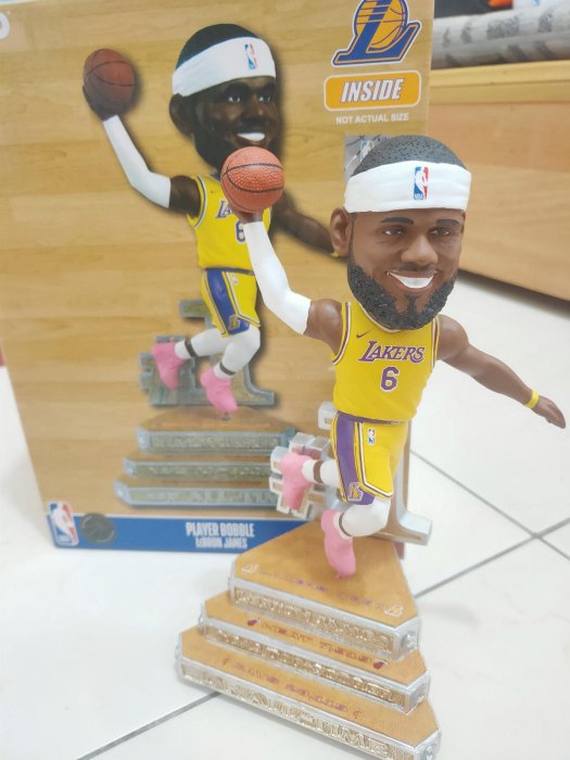 （交流）foco lebron james lakers All Time Scoring Leader 限量搖頭公仔 nba歷史得分王