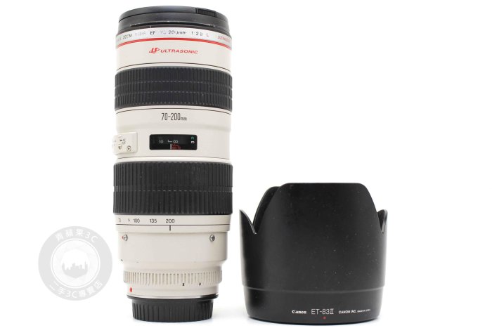 【青蘋果3C競標】CANON EF 70-200MM F2.8 L 二手鏡頭 發霉 料件出售#96308