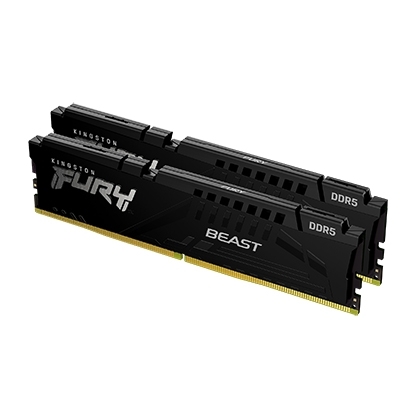 Kingston 金士頓 FURY Beast 獸獵者 DDR5 6000 64G(32Gx2) 桌上型超頻記憶體 KF560C30BBEK2-64