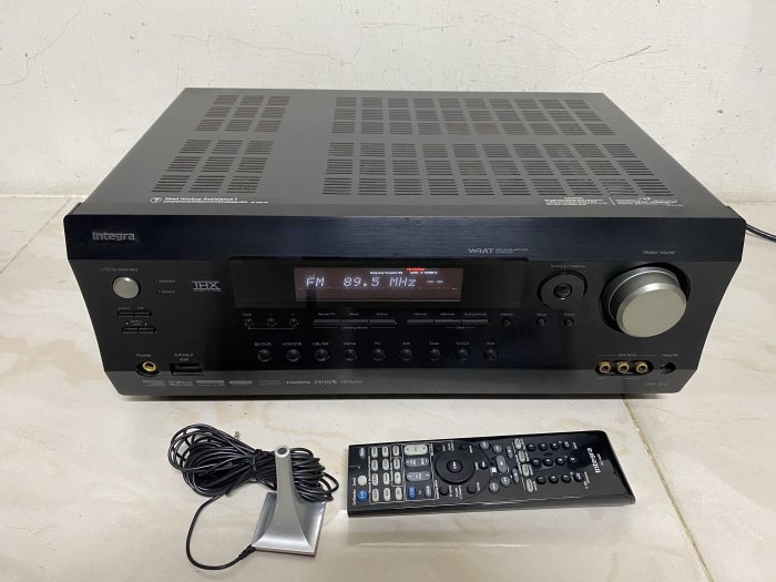品項優 Integra dtr 30.2 FM/3D 擴大機,HDMI 5.2 家庭劇院 有原廠遙控器 定位麥克風~