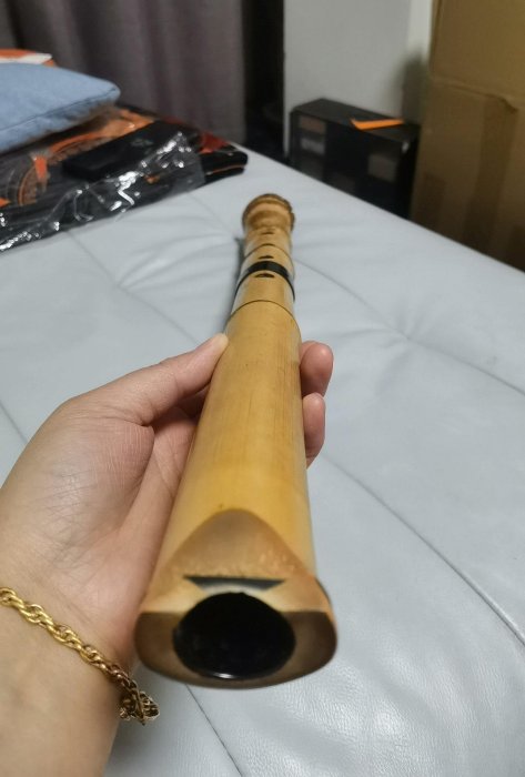 尺八 竹童銘 一尺六寸 尺八 竹童銘 尺八