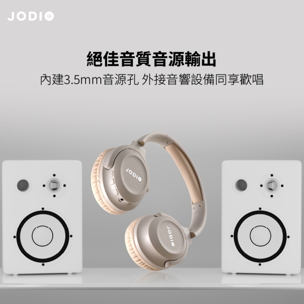 J-POWER 杰強JODIO K2 藍芽行動KTV耳機豪華二入組(黑曜色) | 卡拉OK