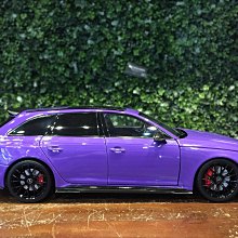 1/18 KiloWorks Audi RS4 Darwin PRO Purple KLW0002301【MGM