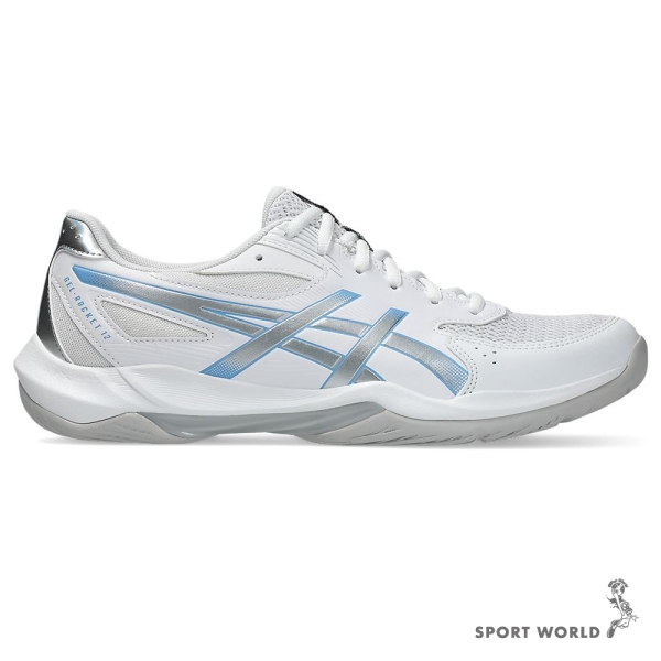 Asics 亞瑟士 排球鞋 男鞋 室內球鞋 GEL-ROCKET 12 白【運動世界】1071A116-104