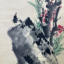 王雪濤】花鳥三尺中堂純手繪作品裝裱尺寸:190*59cm左右畫芯尺寸:98