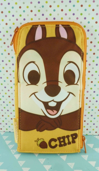 【震撼精品百貨】Chip N Dale 奇奇蒂蒂松鼠~2用置物袋-橘