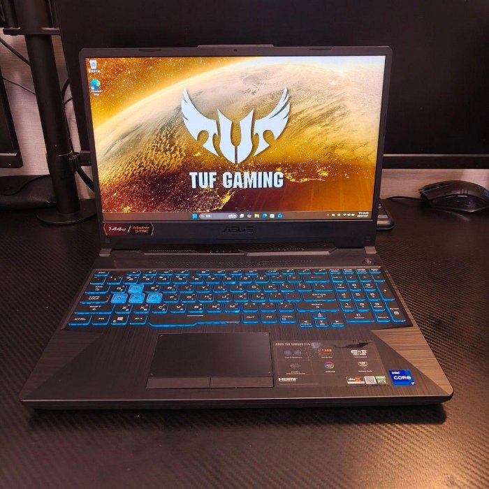ASUS TUF Gaming F15 FX506HE 15.6吋電競筆電(I7-11800H/RTX3050TI/16G/512G)