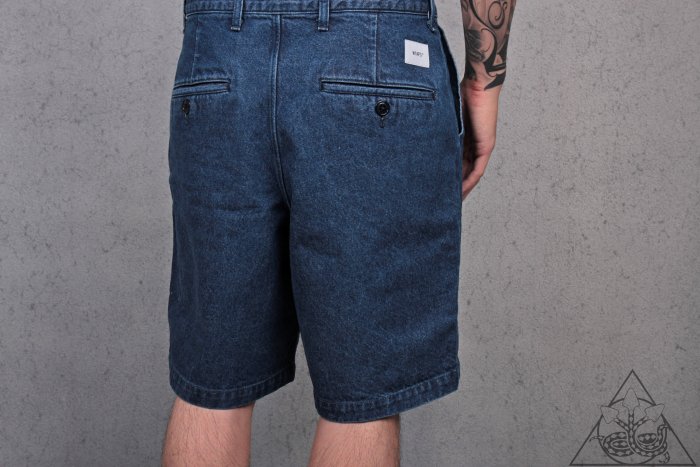 HYDRA】Wtaps Wrks2001 Shorts Denim 石洗牛仔褲短褲【231BRDT
