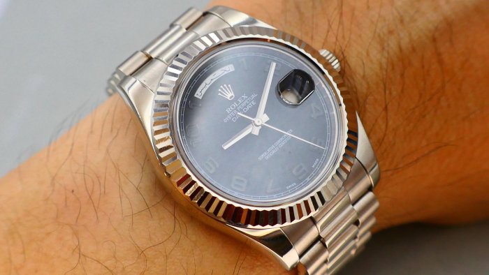 【美好時光】個人收藏逸品！停產41MM大Daydate勞力士ROLEX 218239 最霸氣最大的DD