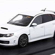 秉田屋】現貨Mark43 Subaru 速霸陸Impreza WRX STI R205 白1/43