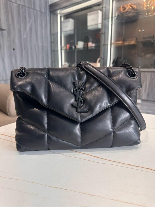 *SHIHNA名牌精品*YSL PUFFER 雲朵肩背包 ALM5774760621