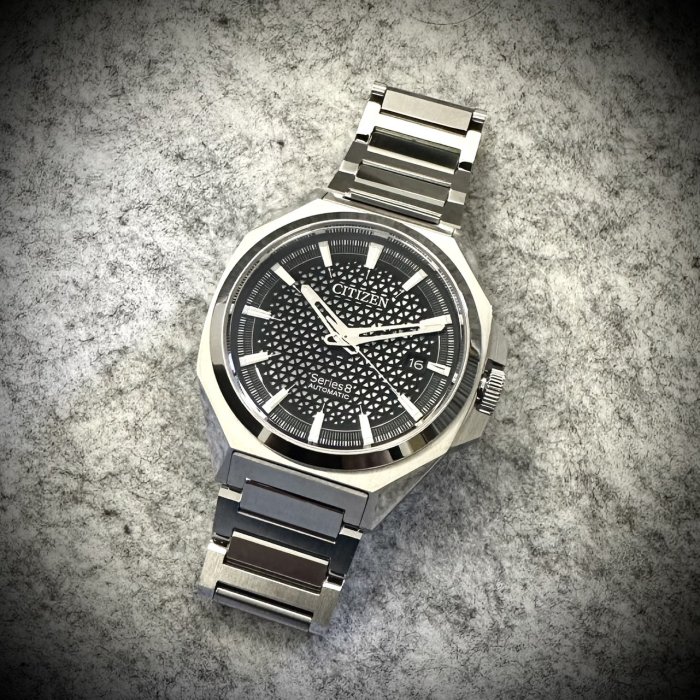 【森岱時計】已交流 Citizen Series 8 NA1010-84X 星辰 830 鏤空 貝母 全新品 40mm