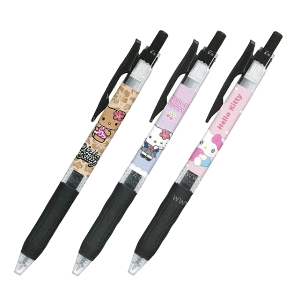 小禮堂 Sanrio 三麗鷗 x SARASA Hello Kitty 0.5mm 黑色原子筆