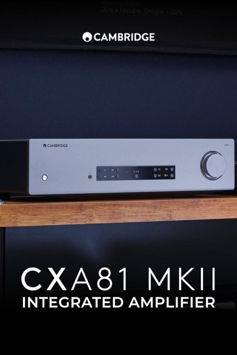 [紅騰音響] Cambridge audio CXA81 MK II  綜合立體聲擴大器  (另有CXN100、EXA100、EXN100)來電漂亮價