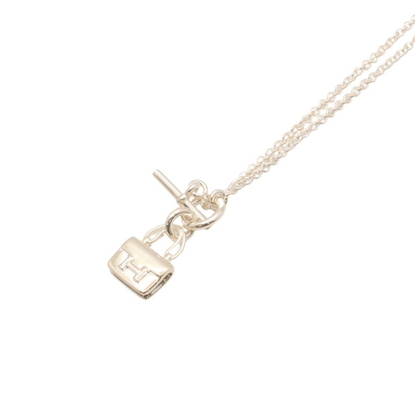 HERMES 愛馬仕 Amulettes Constance項鍊 925純銀 H121324B 00 【二手名牌BRAND OFF】