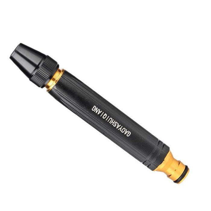 【珍愛頌】N537 鋁合金 黑金剛高壓水槍 洗車水槍 強力水槍 噴水槍 高壓噴槍 園藝澆花水槍 水管噴頭 洗車槍 奶嘴頭