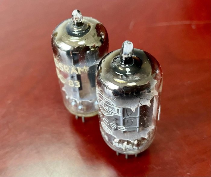 54年大盾富豪ECC83 12AX7 斜D環銅柱頭版192 | Yahoo拍賣