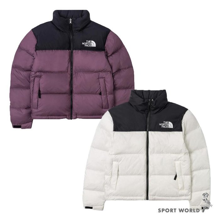 The North Face 北面 羽絨外套 女裝 1996 ICON 黑紫/黑白【運動世界】NF0A3XEO53I/NF0A3XEOROU