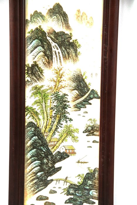 中国古美術　磁器板　瓷板画 民国　珠山八友　汪野亭　粉彩 m69686073405_1.jpg?1673662447