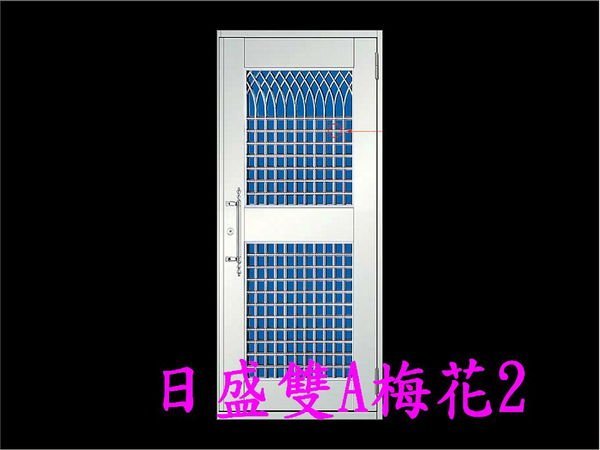 ☎日盛門窗行✦不鏽鋼門組２１✦兩年保固免運費✦不銹鋼門 白鐵門 防盜門 大門 後門