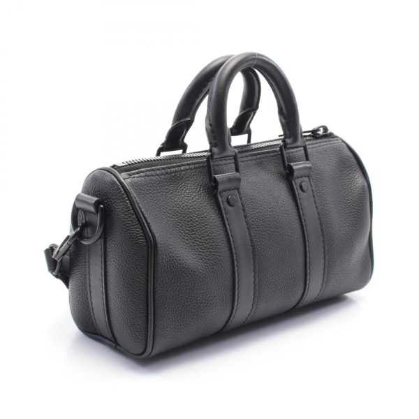 LOUIS VUITTON LV 路易威登 Keepall XS 兩用包 黑色 Aerogram牛皮 M80950 【二手名牌BRAND ...