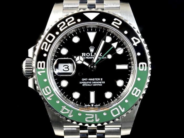 [現貨] ROLEX 勞力士 126720 VTNR 現貨 左冠錶 五銖帶 綠黑圈 GMT LRB031 126710 116713 126711
