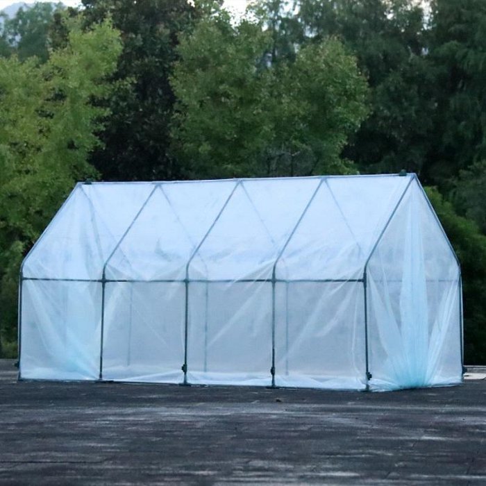 【珍愛頌】N369 塔型保溫棚 植物保溫棚 防雨棚 蔬菜棚架 花卉棚架 多肉暖房 保濕育苗棚 遮陽防雨棚 陽台 戶外花房
