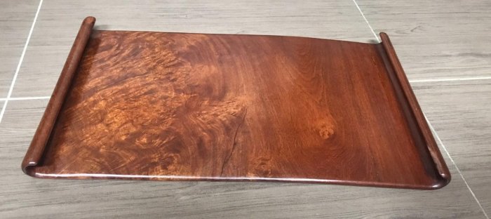 古董老件緬甸花梨木癭木榴瘤一木整挖下卷几桌台座花台底座香几案上几乾