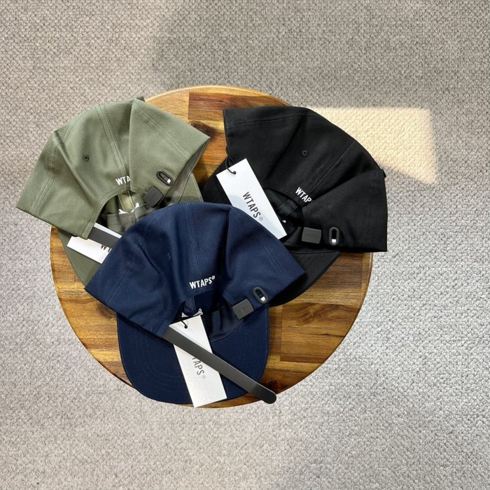 希望商店】WTAPS T-6L 03 CAP COTTON.TWILL 22AW 經典骨頭刺繡六