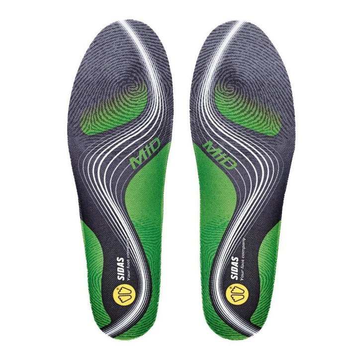 【曼森體育】法國 SIDAS 3feet 專業型 頂級運動鞋墊 (高/中/低) 足弓 適合各種運動使用