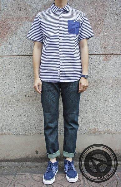 【酷E潮鞋店】LEVIS 美版【508-0329】RINSED PLAYA 錐形牛仔褲 藏青