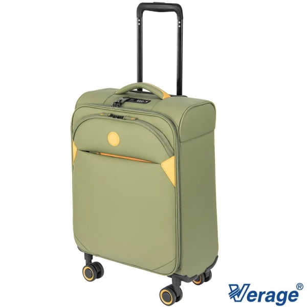 【Verage 維麗傑】19吋 輕量劍橋系列 布面登機箱/行李箱-綠色