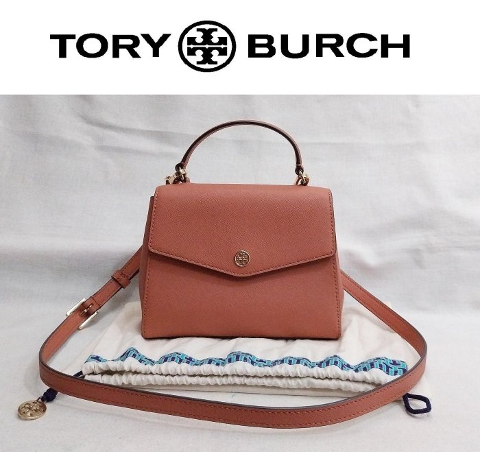 夢想 名牌精品包 !! 包況蠻新 真品 TORY BURCH 托里伯奇 泰奶 2WAY 小手提袋 肩背包 很美喔 限時99元起標 滿三件商品或 ...