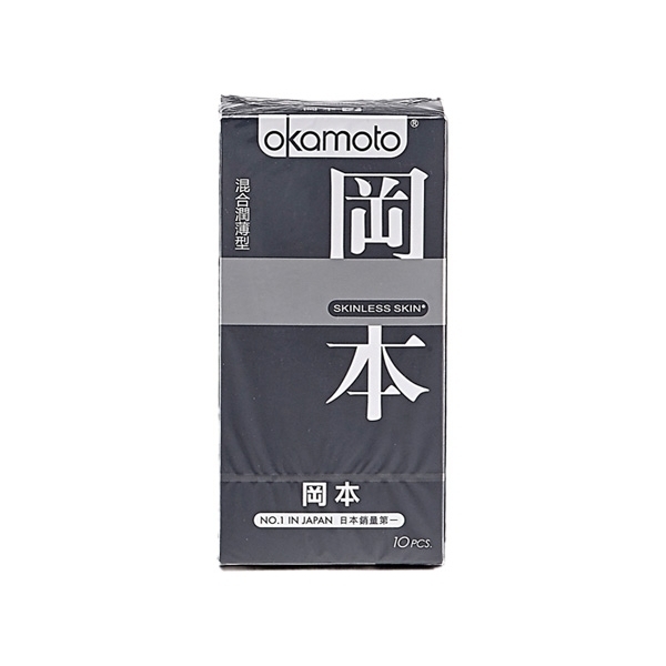 日本 okamoto 岡本 衛生套(10入)混合潤薄型【小三美日】保險套 D746245