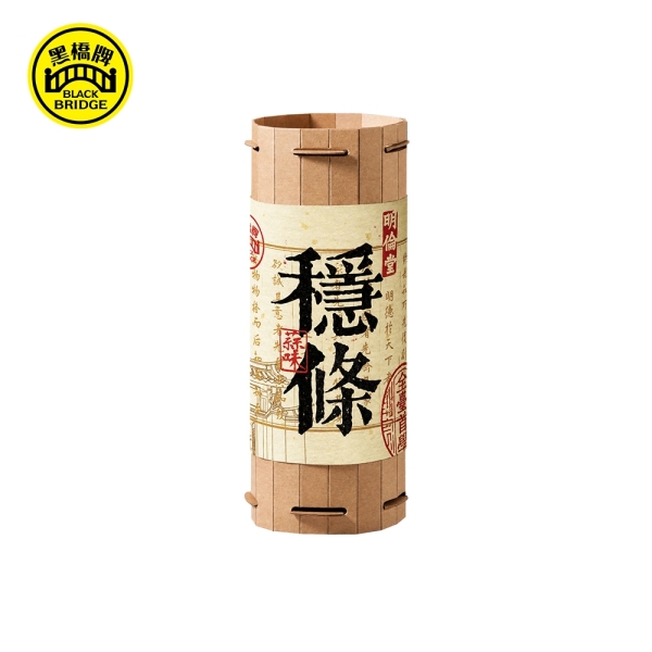 【黑橋牌】穩條蒜味條子肉乾(竹簡)(常溫)