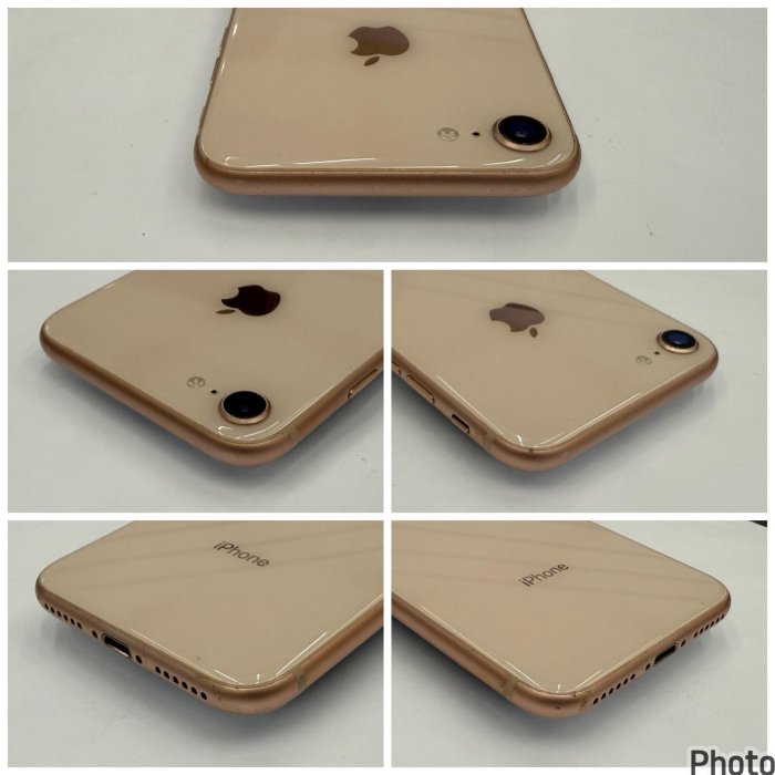IPHONE 8 256G 金色 二手機 刷卡分期【承靜數位】高雄實體店 可出租 L1728 中古機