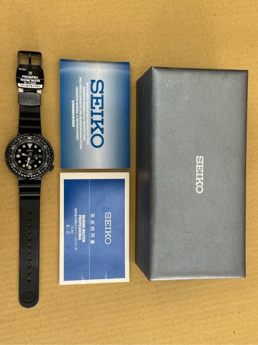 SEIKO SBBN013 千米石英 7C46二手品 潛水錶