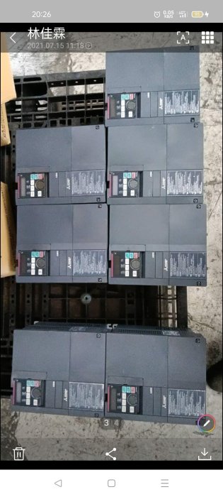 日本三菱變頻器A840-7.5K=10Hp