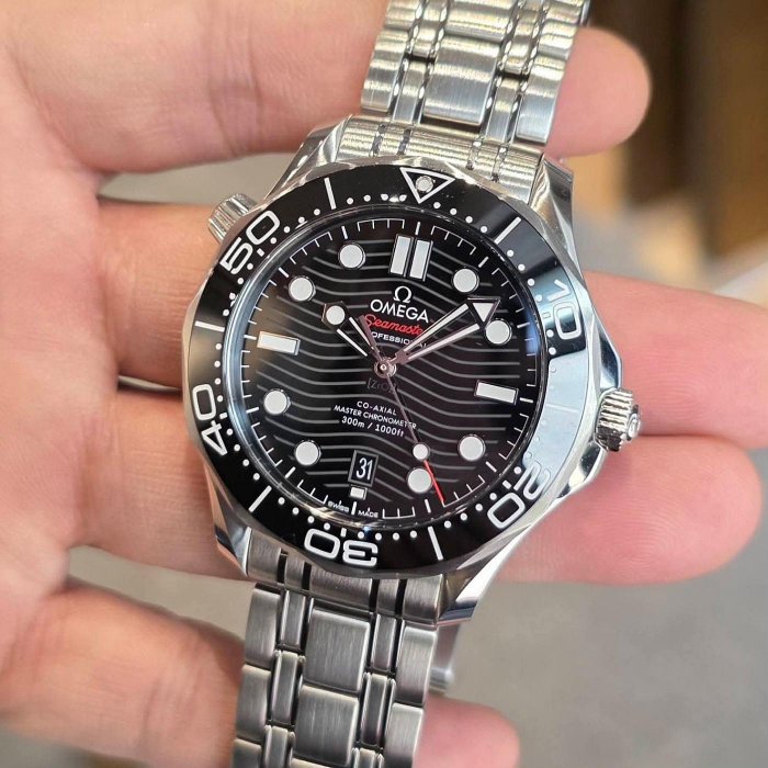 【個人藏錶】 OMEGA 歐米茄 黑海馬 陶瓷圈 42mm 2025年5月 台南二手錶