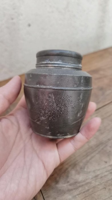 特大 間村自造 在款 錫 茶壷 茶入 約16.7cm 間村自造老錫罐的價格推薦- 2025年10月| 比價比個夠BigGo